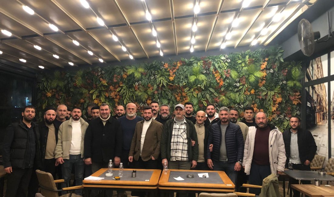 Gemlik’te bir süre önce kurulan Hafriyatçılar Derneği, genel kurul toplantısını