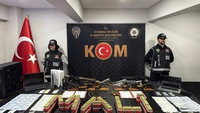 İstanbul merkezli Bursa dahil 8 ilde düzenlenen tefecilik operasyonunda 32