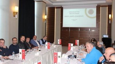  TSO Başkanı Erol Hatırlı, Meclis Başkanı Cem Kapitan, Meclis