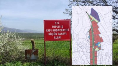 Bursa'nın Orhangazi ilçesinde Süpürgelik Mevkiinde uzun zamandır kurulması planlanan "Yeni