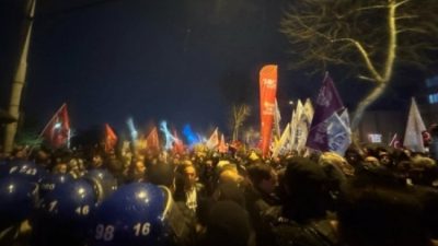 İçişleri Bakanı Yerlikaya: "Gösterilerde 123 polisimiz yaralanmıştır. Bu eylemlerde asit,