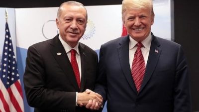 ABD Başkanı Donald Trump, ABD'nin büyükelçi adaylarıyla bir araya geldiği