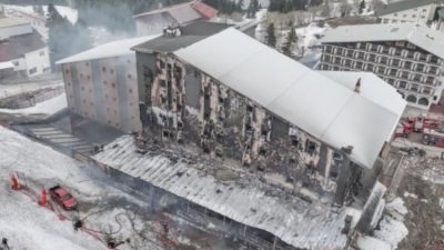 Adalet Bakanı Yılmaz Tunç, Uludağ'da 2 kişinin hayatını kaybettiği otel