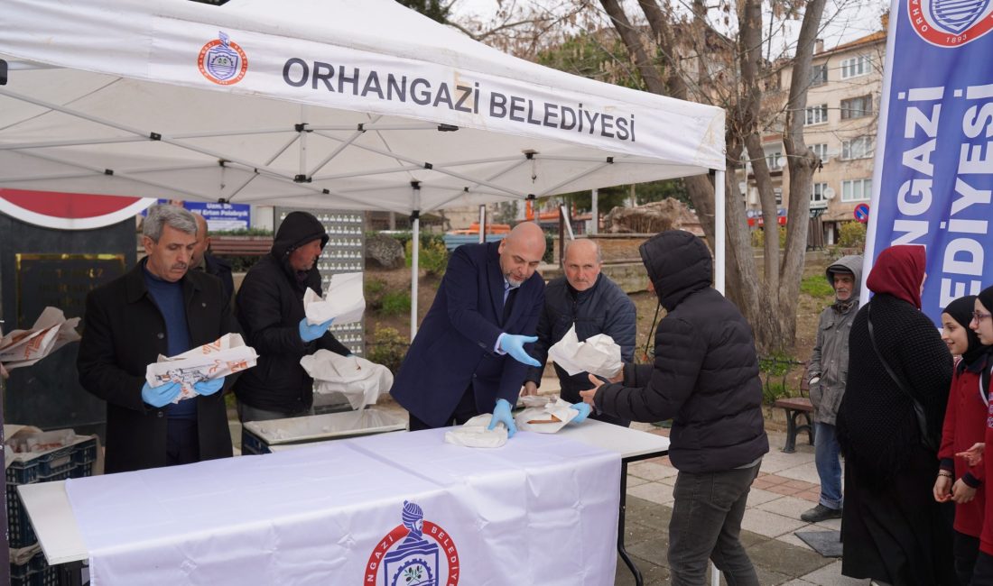 Orhangazi Belediyesi, Ramazan ayının paylaşma ve dayanışma ruhunu yaşatmak amacıyla