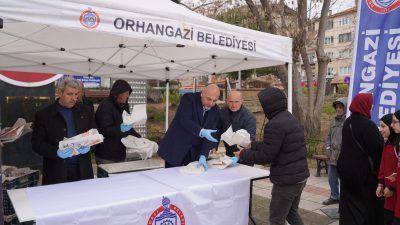 Orhangazi Belediyesi, Ramazan ayının paylaşma ve dayanışma ruhunu yaşatmak amacıyla