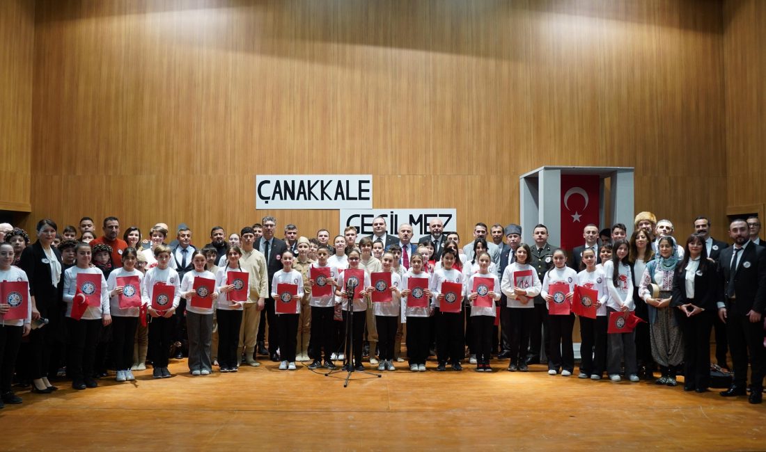 Bursa'nın Orhangazi ilçesinde 18 Mart Çanakkale Zaferi ve Şehitleri Anma