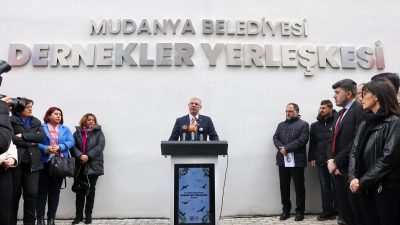 Mudanya'da sivil toplum kuruluşlarını bir araya getiren, emekli ve öğretmenler