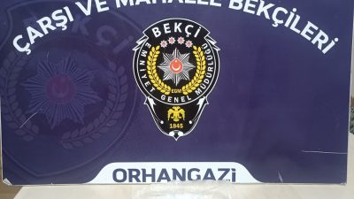 Bursa'nın Orhangazi ilçesinde, bekçi ekiplerince durumundan şüphe duyulan ve kaçmaya