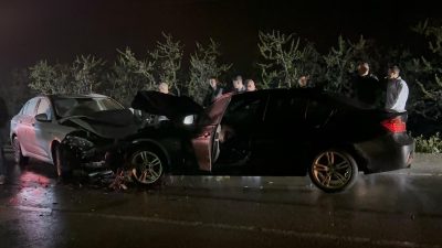 Bursa'da, Orhangazi - İznik yolu üzerinde gece yarısı meydana gelen