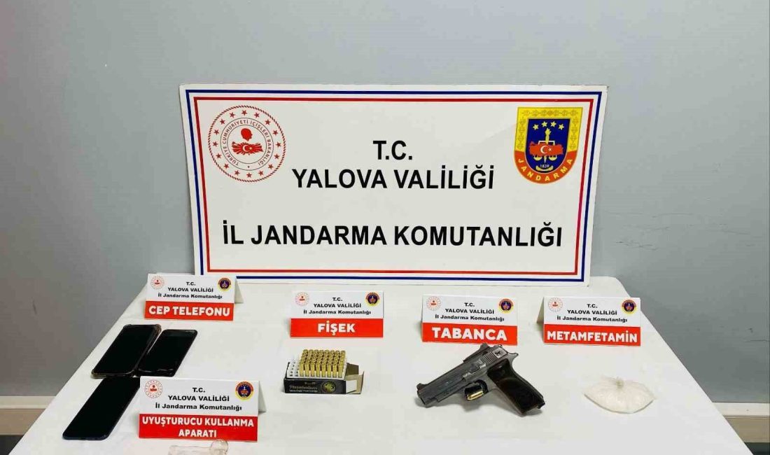 Bursa - Yalova yolu üzeri Yalova girişinde, yapılan takip sonucu