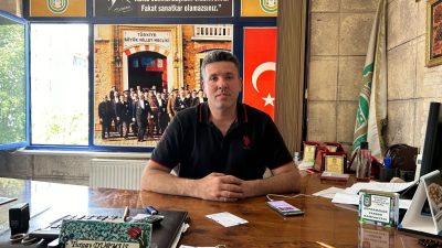 Bursa'nın Orhangazi ilçesinde esnaf odası tarafından Ramazan bayramı için ihtiyaç