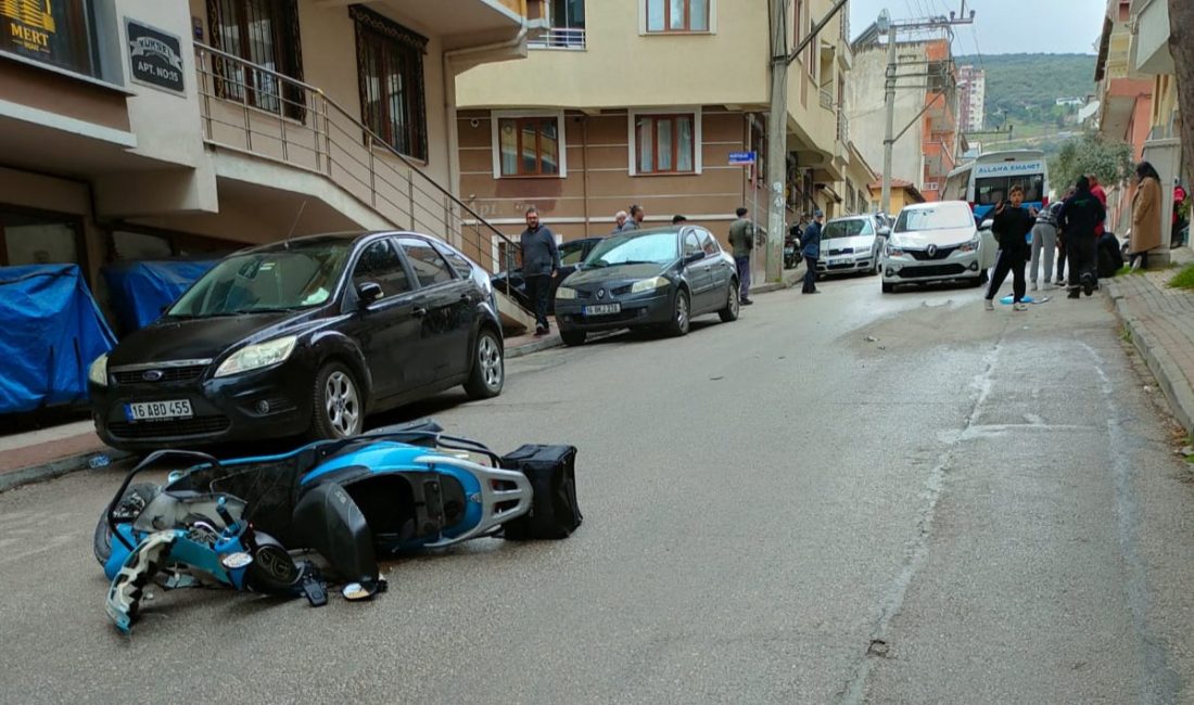 Bursa'nın Orhangazi ilçesinde otomobil ile motosikletin karıştığı trafik kazasında 1