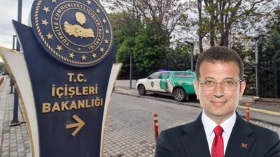 İçişleri Bakanlığı, İstanbul Büyükşehir Belediye Başkanı Ekrem İmamoğlu'nun, Anayasa'nın 127'nci