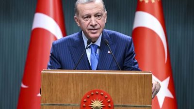 Cumhurbaşkanı Recep Tayyip Erdoğan, Beştepe Millet Sergi Salonu'nda Emekçiler İle