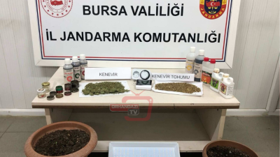 Bursa İl Jandarma Komutanlığı KOM Şube Müdürlüğü'nün başlattığı takip sonucu,