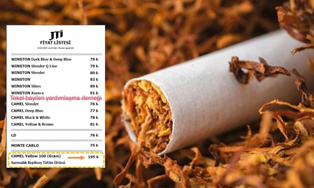 Tekel Bayileri Yardımlaşma Derneği Başkanı Erol Dündar, sosyal medya üzerinden