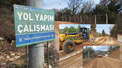 Bursa'nın Orhangazi ilçesinde Büyükşehir Belediye ekipleri tarafından bir süredir müdahale