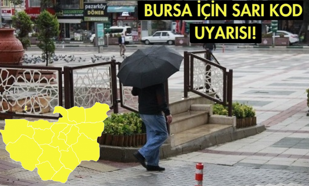 Meteoroloji Genel Müdürlüğü, Bursa'da camları zangır zangır sarsacak kuvvetli lodos