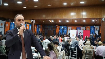 AK Parti Orhangazi İlçe Başkanlığı tarafından Nadır Sosyal Tesislerinde iftar