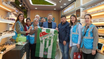 Orhangazi Belediyesi Beyaz Masa – Mavi Yelekliler ekibi, Bursaspor’un kendi