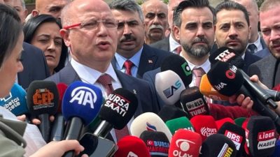 AK Parti Bursa İl Başkanı Davut Gürkan, Bursa Büyükşehir Belediye