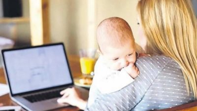 Doğum sonrası yarı zamanlı çalışma hakkını kullanan bir annenin yıllık