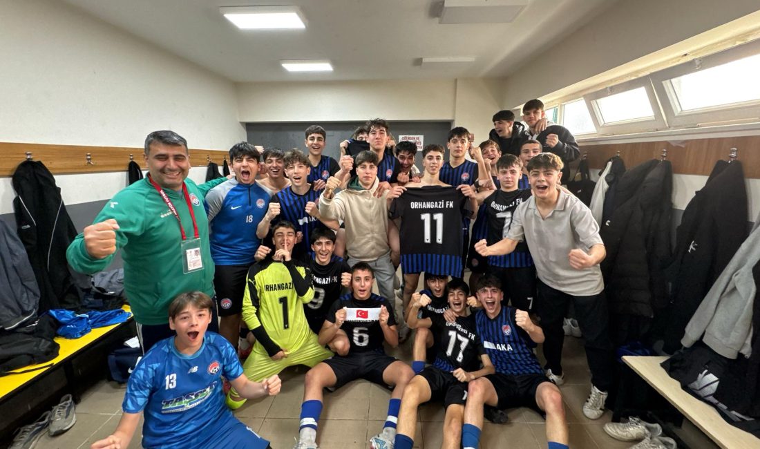 İlçemizin alt yapı kulüplerinden Orhangazi FK U16 grubu bursada oynanan