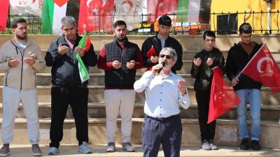Bursa'nın Orhangazi ilçesinde Saadet Partisi Gençlik Kolları, İlçe Başkanı Yakup