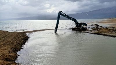 Geçtiğimiz ay Devlet Su İşleri (DSİ) tarafından İznik Gölü’ndeki tarımsal