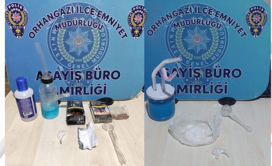 Bursa'nın Orhangazi ilçesinde uyuşturucu ile etkin bir mücadele yürüten ilçe