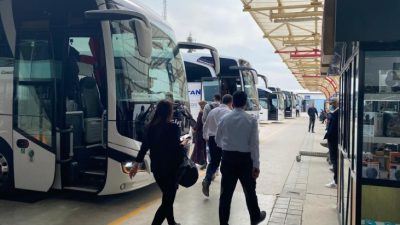 Kurban Bayramı'na sayılı günler kala şehirlerin otobüs terminallerinde de yoğunluk