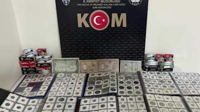 Bursa'nın Nilüfer ilçesinde Bursa Kaçakçılık ve Organize Suçlarla Mücadele Şube