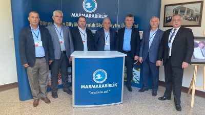 Marmarabirlik'in geçtiğimiz haftaki Mali Genel Kurulu'nda Orhangazi Marmarabirlik Başkanı Remzi