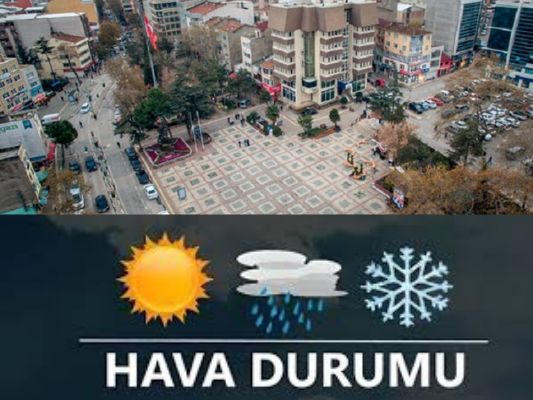 Orhangazi yeni haftaya hava sıcaklığı düşük ve serin başladı.Kurban bayramına