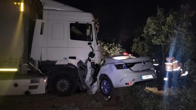 Bursa'da Orhangazi -  İznik yolu üzerinde meydana gelen trafik
