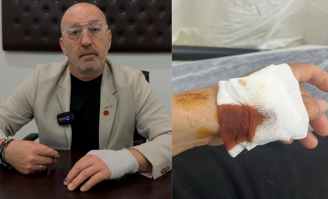 Bursa'nın Gemlik ilçesinde Karacaali Mahallesi Muhtarı Göksal Noca çok sayıda