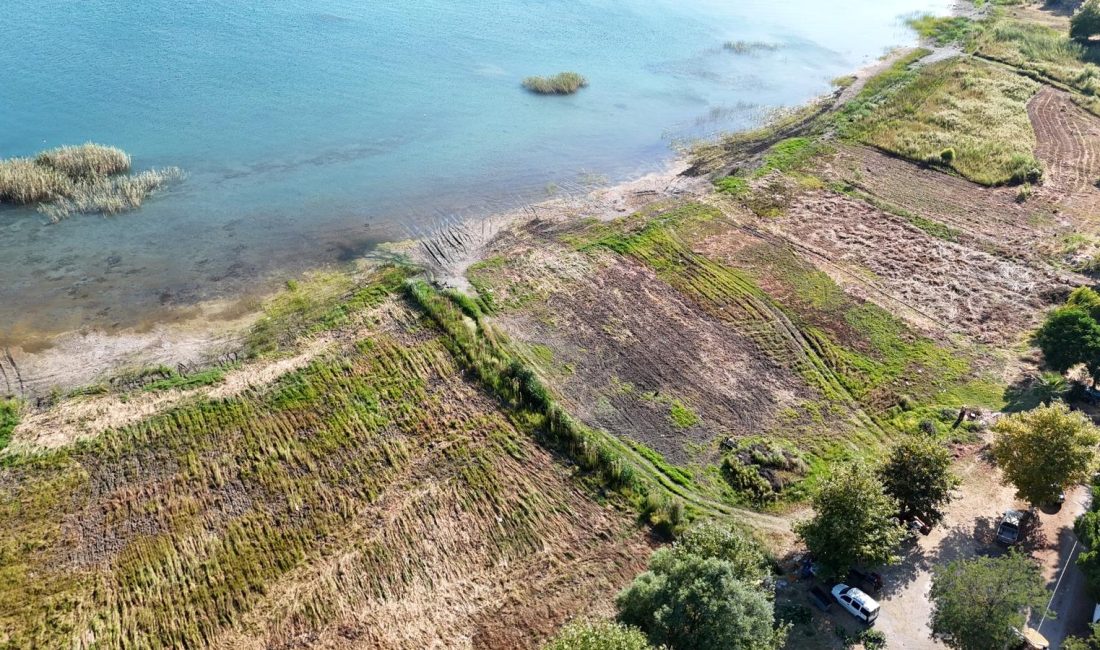 Bursa'nın incisi İznik Gölü, kuraklık ve aşırı su kullanımı gibi
