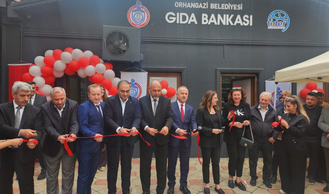 Bursa'nın Orhangazi ilçesinde, Temel İhtiyaç Derneği (TİDER) ve Orhangazi Belediyesi