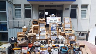 Bursa İl Jandarma Komutanlığı'na bağlı Gemlik İlçe Jandarma Komutanlığı ekipleri