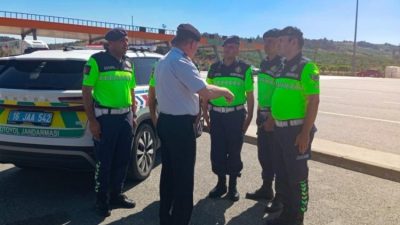 Bursa İl Jandarma Komutanlığı, Kurban Bayramı öncesinde trafik güvenliğini sağlamak