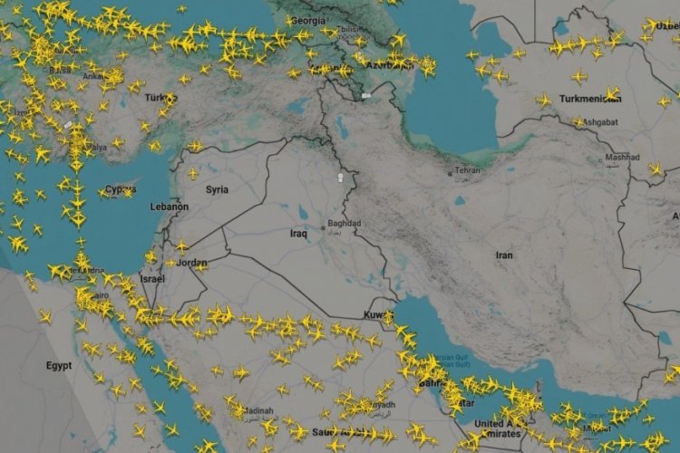 İsrail'in İran'a yönelik saldırısının ardından İran, Irak ve çevresindeki hava