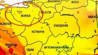 Meteoroloji Genel Müdürlüğü, Bursa'da kuvvetli rüzgar beklendiği belirterek 'sarı' kodlu