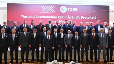 Mesleki eğitimi güçlendirmek için TOBB ve YÖK’ten işbirliği Türkiye Odalar