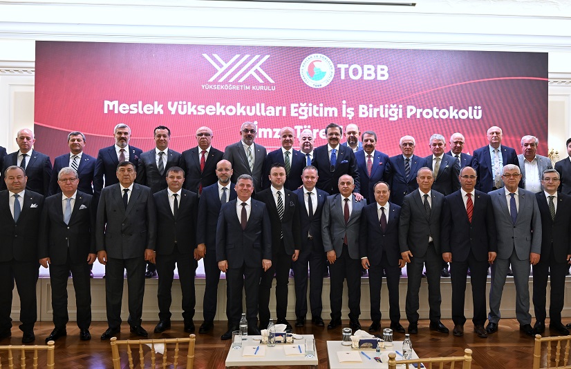 Mesleki eğitimi güçlendirmek için TOBB ve YÖK’ten işbirliği Türkiye Odalar