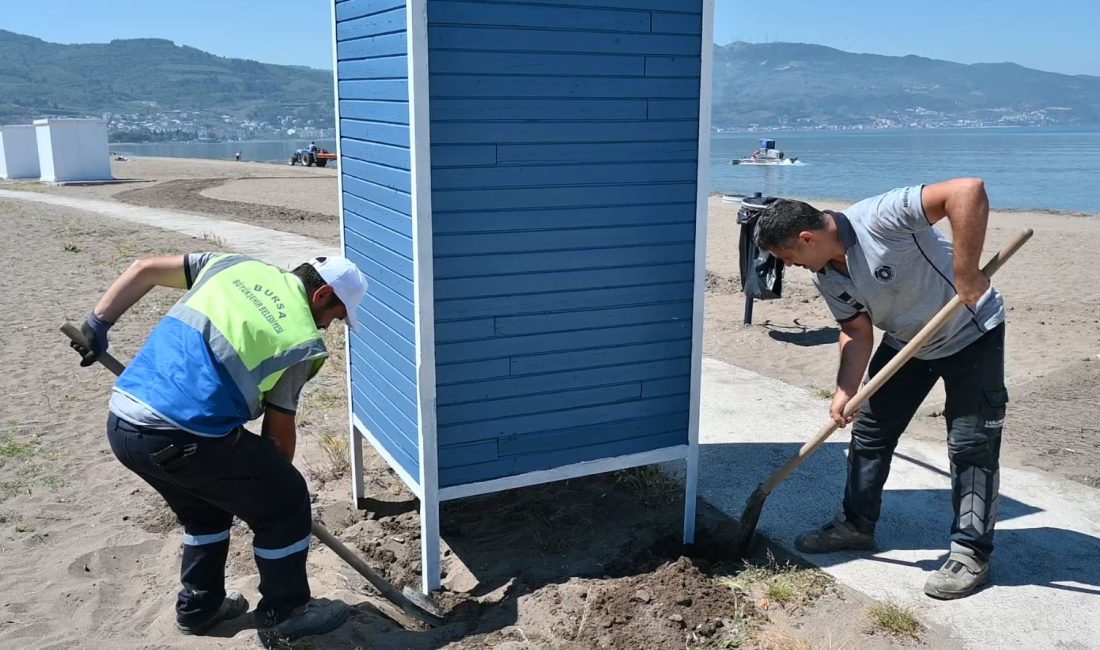 Bursa Büyükşehir Belediyesi, toplam 277 kilometrelik deniz ve göl kıyı