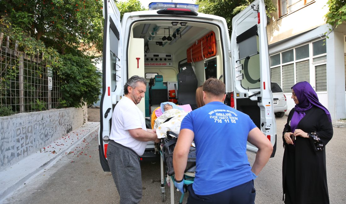 Sosyal belediyecilik anlayışı doğrultusunda hareket eden Bursa Büyükşehir Belediyesi, yaşlı,
