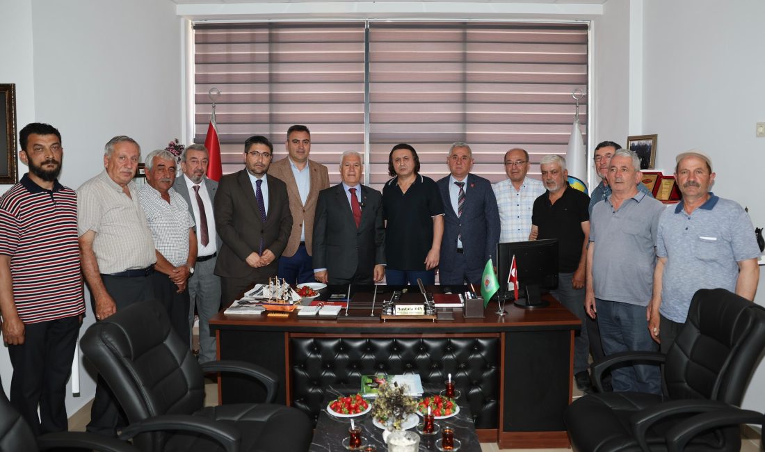 Bursa Büyükşehir Belediye Başkanı Mustafa Bozbey, dağ bölgesindeki ilçelerde tarımı