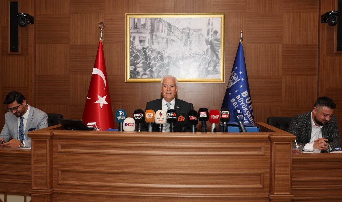Bursa Büyükşehir Belediyesi Haziran Ayı Birinci Olağan Meclis Toplantısı'nda, BUSKİ