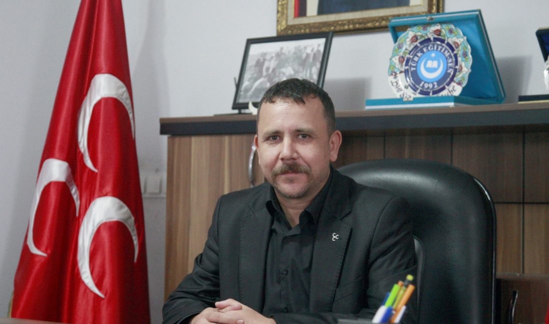 Bursa'nın Orhangazi ilçesinde dün akşam Gazze için yapılan yürüyüş'te açılan