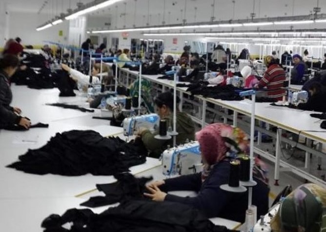 Bursa'nın İznik ilçesinde faaliyet gösteren bir tekstil işletmesi, iddialara göre